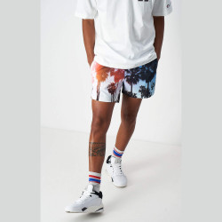 Champion Mlb Roc Beachshort Wht/Allover-Yankees