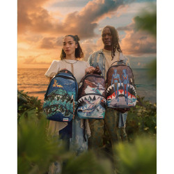 Sprayground Avatar Shark Island Lagoon Sea Backpack Blue