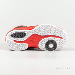 PEAK kid basketball shoes black/red