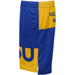 Outer Stuff Pandemonium N&N Short Golden State Warriors Stephen Curry Blue/Yellow