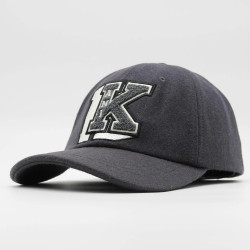 Karl Kani KK Retro Patch Wool Blend Cap Anthracite