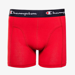 Champion Two Pack Smooth Seam Boxers Navy/Red