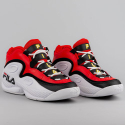 Fila GRANT HILL 3 mid White-Fila Red