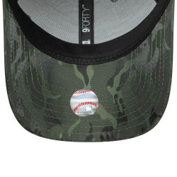 Šiltovka New Era LA Dodgers MLB Flawless Camo Green 9FORTY Adjustable Cap maskáčová