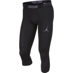 Jordan Dri-Fit 23 Alpha Men'S 3/4 Training Tights Black/Dark Grey/Dark Grey