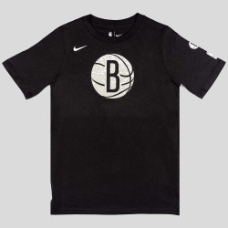 Nba Nike Essential Ss Cc Tee 8-20 Brooklyn Nets Black