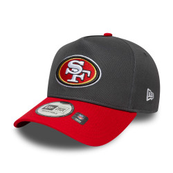 Šiltovka New Era San Francisco 49ers NFL Charcoal 9FORTY E-Frame Adjustable Cap tmavošedá