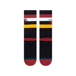 STANCE NBA HEAT ST CREW BLK