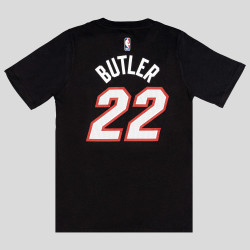 Nike Boys N&N Tee Icon Miami Heat Jimmy Buttle Black