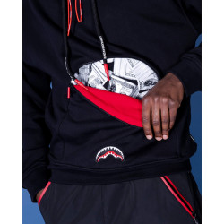 Sprayground Hidden Money Hoodie Black