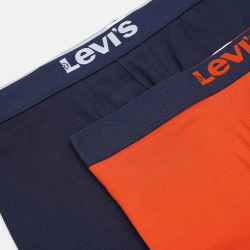 Levis Men Solid Basic Trunk Organic Co 2P Mandarin Red