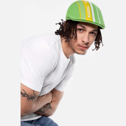 Baretka KANGOL® TROPIC GAME STRIPE 507 čierna