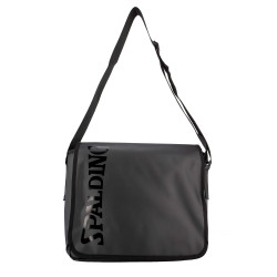Spalding Premium Sports Messenger Bag Black
