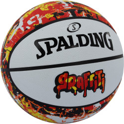 Spalding New Graffiti Basketball Red sz. 7