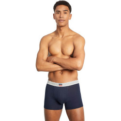 Levis Men Organic Co Sprtswr Label Boxer Brief 2P Blue Combo