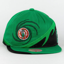 Mitchell & Ness SPIRAL DEADSTOCK SNAPBACK HWC BOSTON CELTICS Green