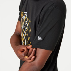 NEW ERA tričko MLB Overlay logo graphic tee NEW YORK YANKEES Black