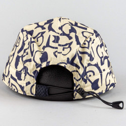 Šiltovka DJINN'S 5 Panel Soft Flat Cap Simple Aztek Beige/Black