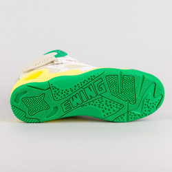 Ewing Athletics ROGUE x UltraMagnetic MCs “Critical Beatdown” White/Green/Yellow