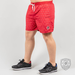 Kangol Cohen Swim Short True Red