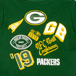 OUTER STUFF NFL STREET LEGENDS SS CTN TEE PACKERS HUNTER GREEN