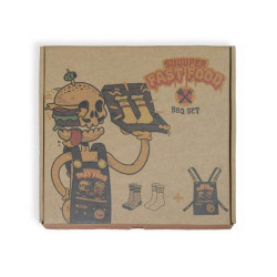American Socks Suuuper Fast Food Bbq Set - Gift Box