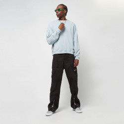 Sean John SJ Script Logo Front Zip Cargopants black
