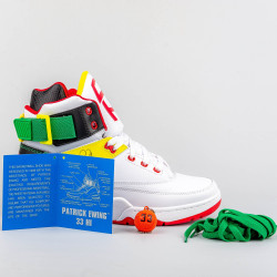 Ewing Athletics 33 HI X SALT-N-PEPA BLACK/JELLY BEAN/CHINESE RED