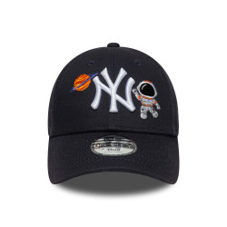 Detská šiltovka New Era New York Yankees Child MLB Space Icon Navy 9FORTY Adjustable Cap tmavomodrá