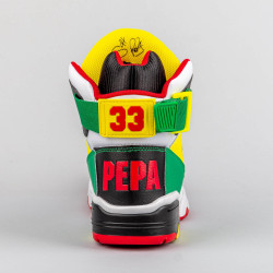 Ewing Athletics 33 HI X SALT-N-PEPA BLACK/JELLY BEAN/CHINESE RED