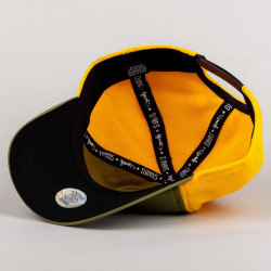 DJINN'S Trucker Cap HFT Puffy Nylon olive/yellow