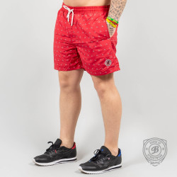 Kangol Cohen Swim Short True Red