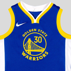Nike 0-7 Icon Replica Jersey Golden State Warriors Stephen Curry – Nr. 30 Blue/Yellow