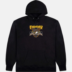 Thrasher X Antihero Eaglegram Hoodie Black