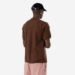 Jacker Granpa Cardigan Shirt Brown