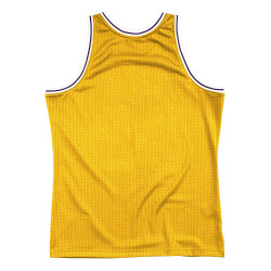 Mitchell & Ness NBA BIG FACE JERSEY 2.0 - 8-20 (PRE DETI 8-20 ROKOV) LOS ANGELES LAKERS YELLOW