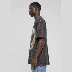 Karl Kani Woven Signature Washed Eagle Tee black