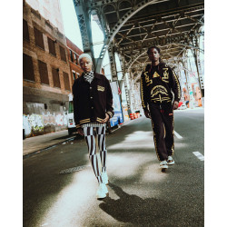 Sprayground Golden Tiger Varsity Black
