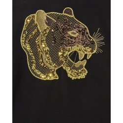 Sprayground Golden Tiger Varsity Black