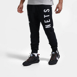 OUTER STUFF OFF COURT FLEECE KNIT JOGGER P BROOKLYN NETS - KEVIN DURANT BLACK/WHITE
