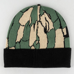 Timberland Bark Camo Knit Beanie Balsam Green