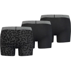 Levis Men Giftbox Denim Leopard Aop Boxer Brief 3P Black