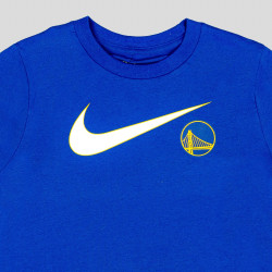 Nba Nike Essential Nba Swoosh Ss Tee - Team Color 8-20 Golden State Warriors Blue