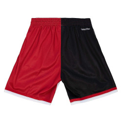 Mitchell And Ness NBA Big Face Shorts 5.0 - 8-20Y Chicago Bulls Black/Red/White