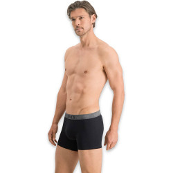 Levis Men Giftbox Stripes Logo Boxer Brief 3P Black / Grey