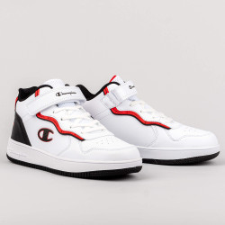 Champion Mid Cut Shoe Rebound Alter Mid B Ps White/Black/Red