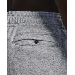 Under Armour Men's UA Rival Fleece Graphic Joggers Mod Gray Light Heather / Black