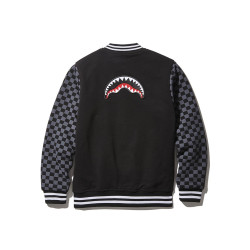 Sprayground Checkered Varsity Grey/Black