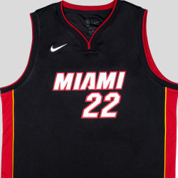 Nike Boys Icon Swingman Jersey - Player Miami Heat Jimmy Butler – Nr. 22 Black/Red
