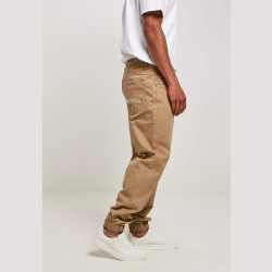 Southpole Script Twill Pants Warmsand